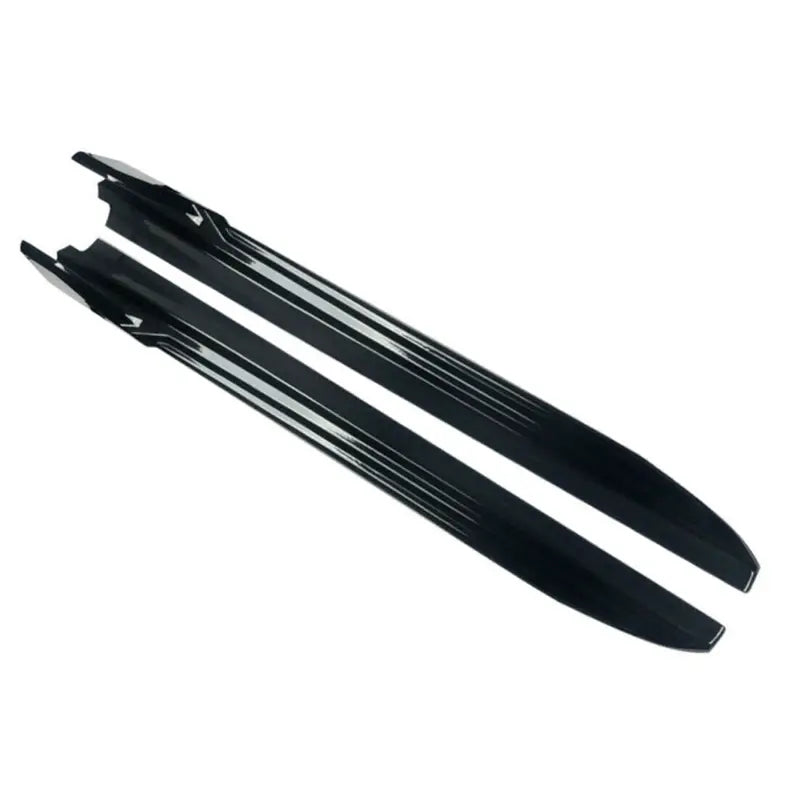 BMW X5 F15 X6 F16 2013 – 2018 MP STYLE GLOSS BLACK SIDE SKIRT EXTENSION BLADES LIP SPLITTER