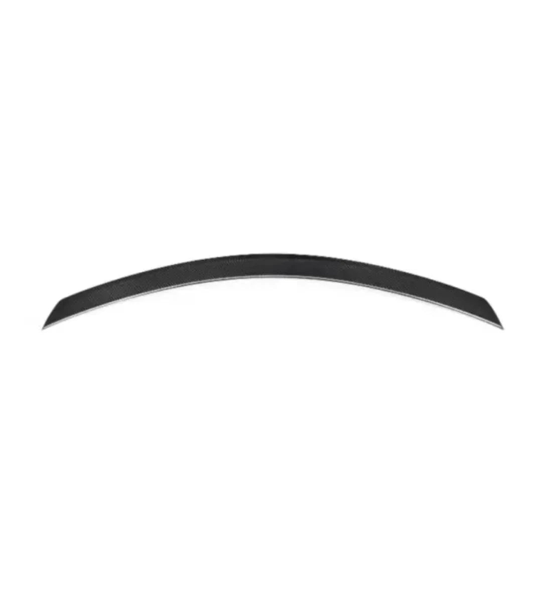 MERCEDES C CLASS COUPE W204 2011 - 2015 REAR CARBON LOOK BOOT SPOILER LIP WING