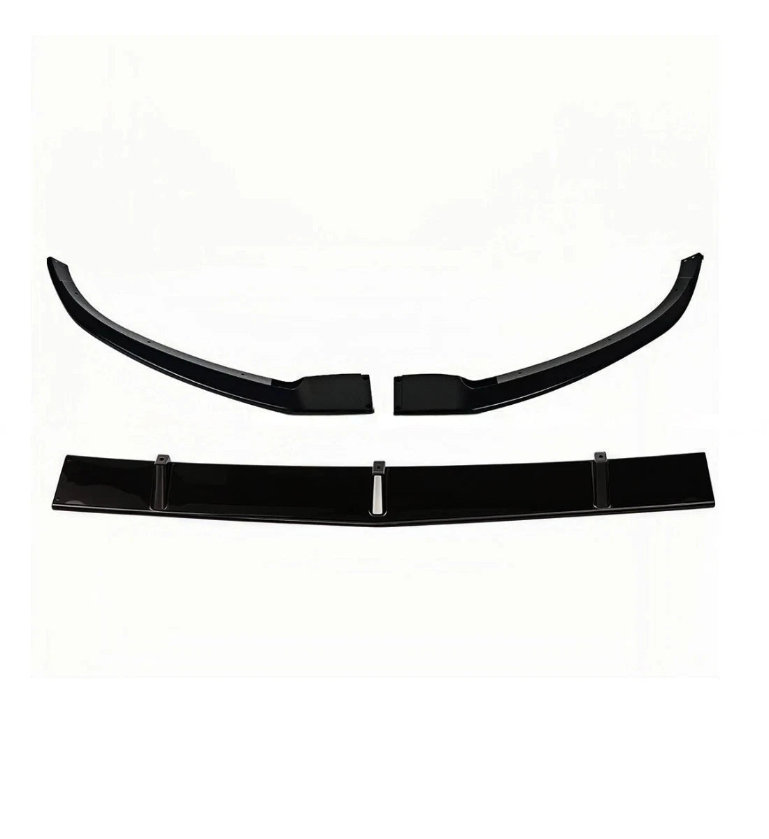 Mercedes C Class C63 (2015–2020) AMG Front Splitter Lip Spoiler Body Kit 