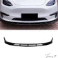 Tesla Model 3 (2017–2022) Aero Style 4-Piece Gloss Black Front Bumper Splitter