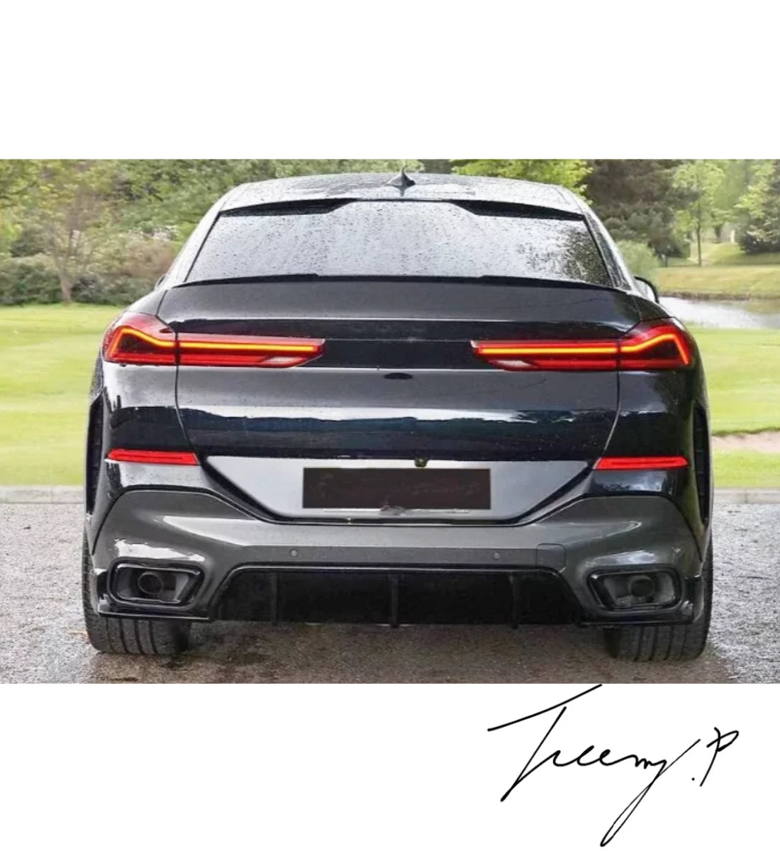 BMW X6 G06 (2019-2023) Aero Body Kit Front Splitter Lip Rear Diffuser Side Skirts