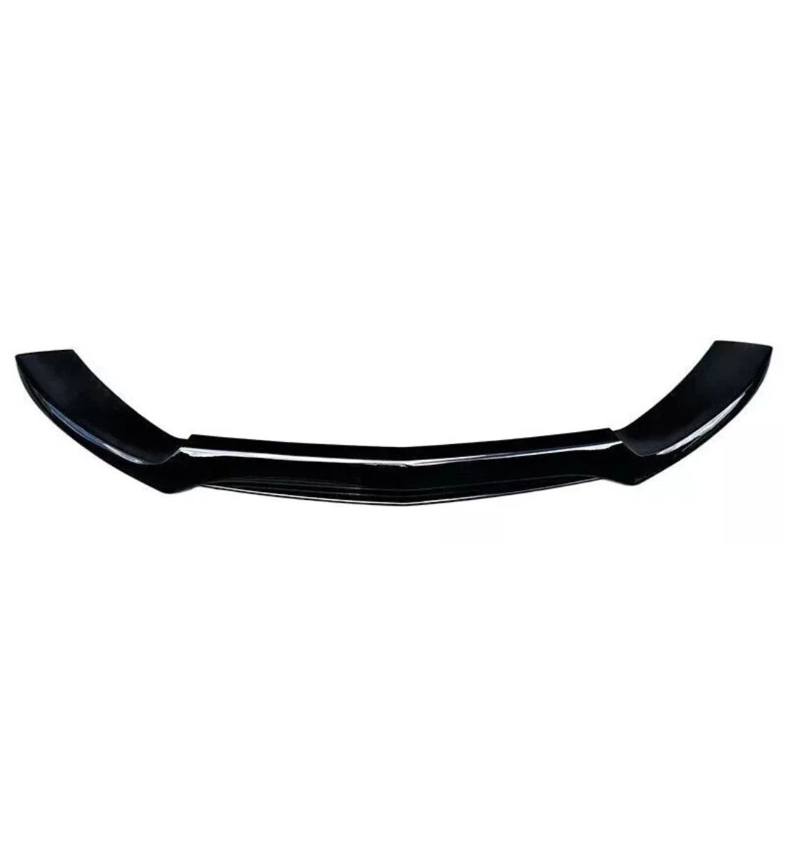 Mercedes C Class W205 C205 (2014-2021) AMG Line C43 Gloss Black Front Splitter Lip 