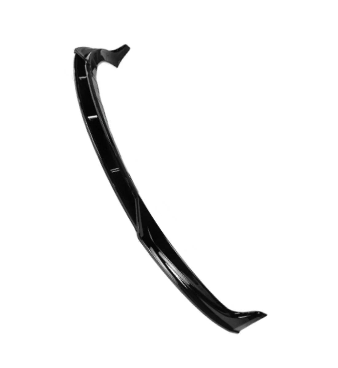 Tesla Model 3 (2023+) 4-Piece Gloss Black Front Lip Spoiler