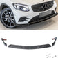 Mercedes-Benz GLC X253 SUV 2015 - 2019 Gloss Carbon Effect Front Lip Splitter