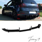 Volkswagen Golf 5 MK5 R32 (2005-2008) Rear Bumper Diffuser Shark Fin Gloss Black