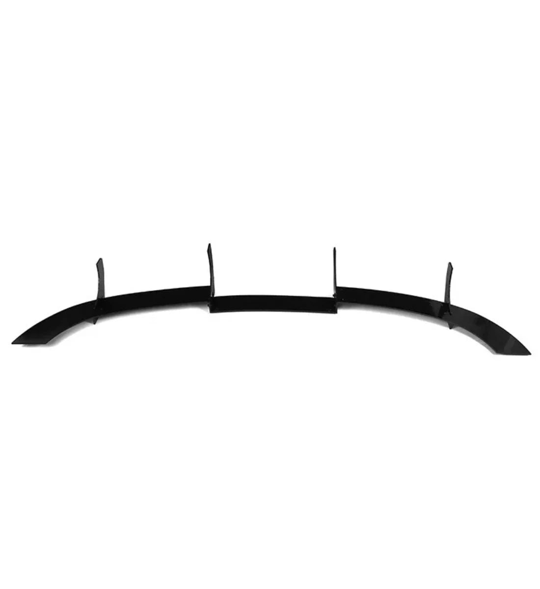 Volkswagen Golf 5 MK5 R32 (2005-2008) Rear Bumper Diffuser Shark Fin Gloss Black