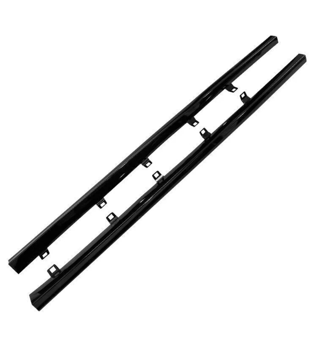 Volkswagen Golf MK7 MK7.5 R Line (2013-2020) Side Skirt Extension Blade Gloss Black