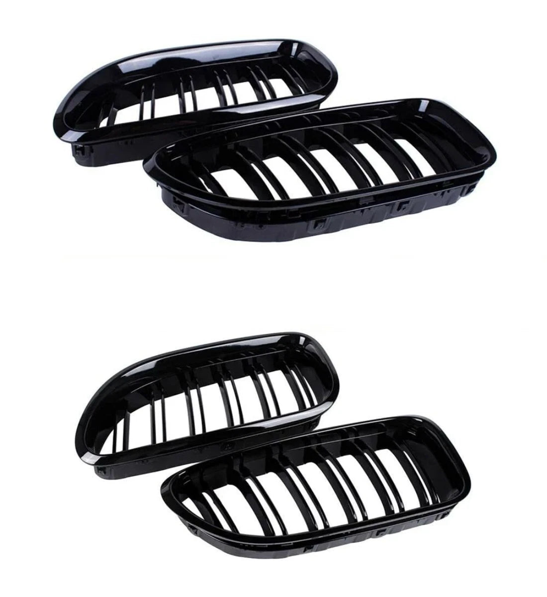 BMW 6 Series F06 F12 F13 (2011–2018) Dual Kidney Grill Grille Gloss Black