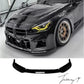 BMW M2 G87 (2023+) M Performance Gloss Black Front Splitter Lip Spoiler Body Kit 
