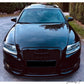 Audi A6 C6 4F (2004–2011) RS6 Style Gloss Black Honeycomb Mesh Front Bumper Grille