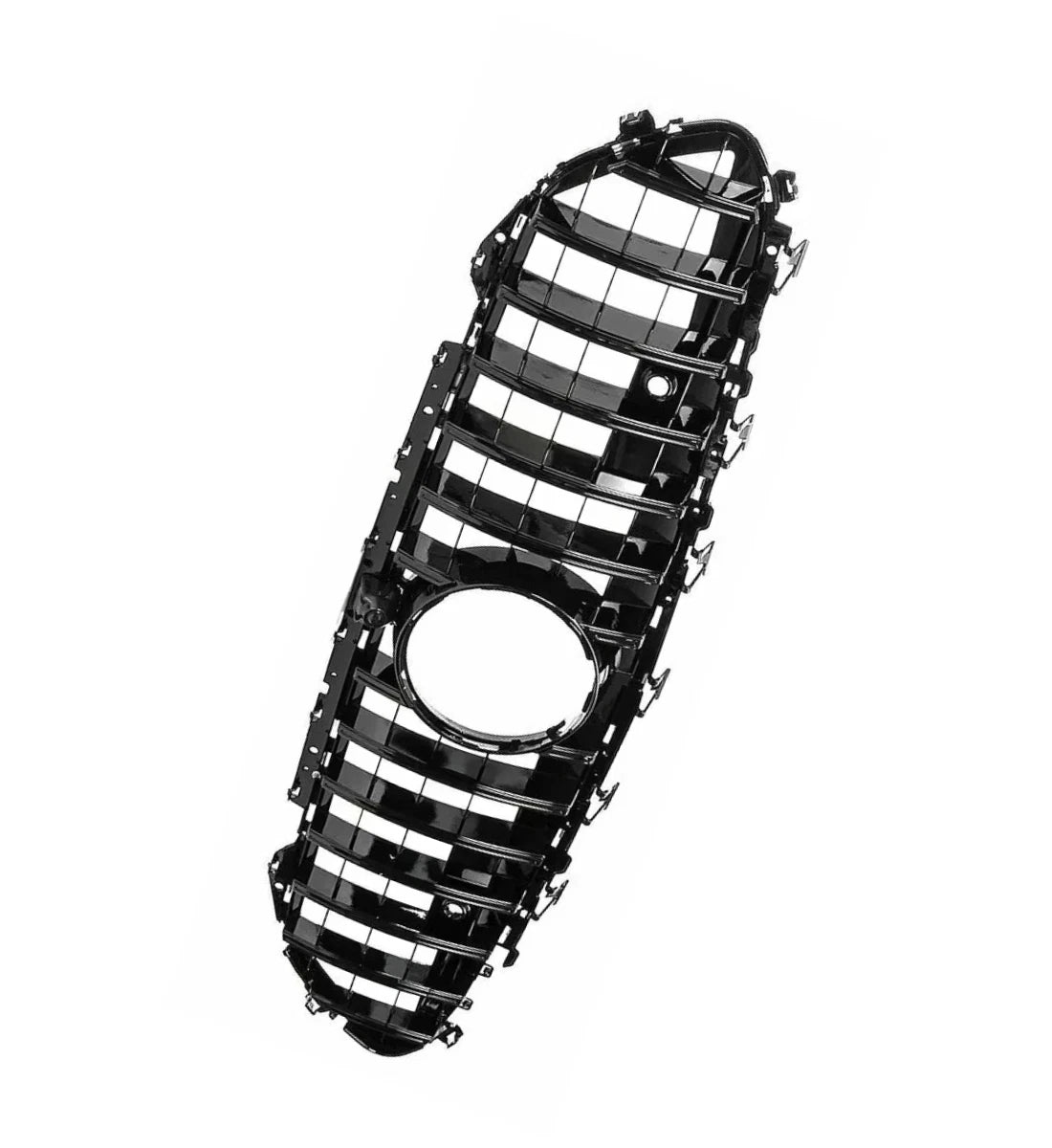 Mercedes CLS-Class W257 C257 (2018+) Gloss Black Panamericana GT Front Grille Up