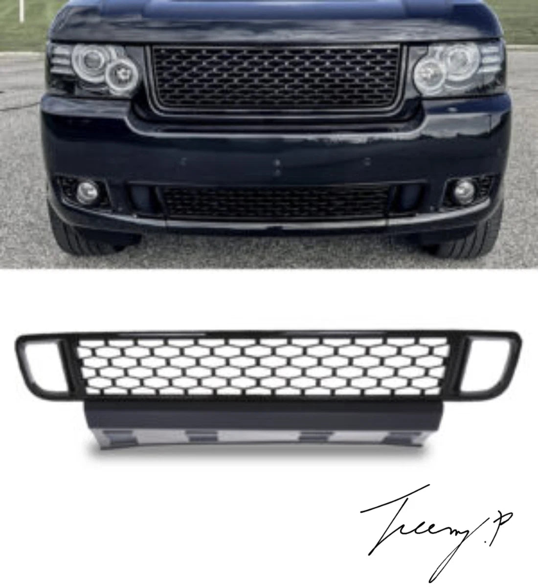 Range Rover Vogue L322 (2010–2012) Autobiography Style Front Lower Grille Grill