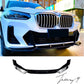 BMW X3 G01 (2021+) LCI M Sport Gloss Black Front Splitter Lip Spoiler Body Kit SUV