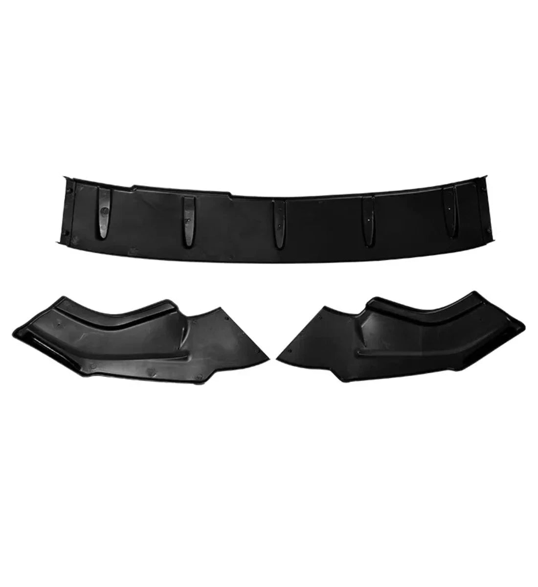 Volkswagen Golf MK8 (2020+) R-Line/Gti Gloss Black Front Bumper Splitter