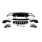 Mercedes C-Class AMG Line W205 (2014-2021) Rear Bumper Diffuser with Exhaust