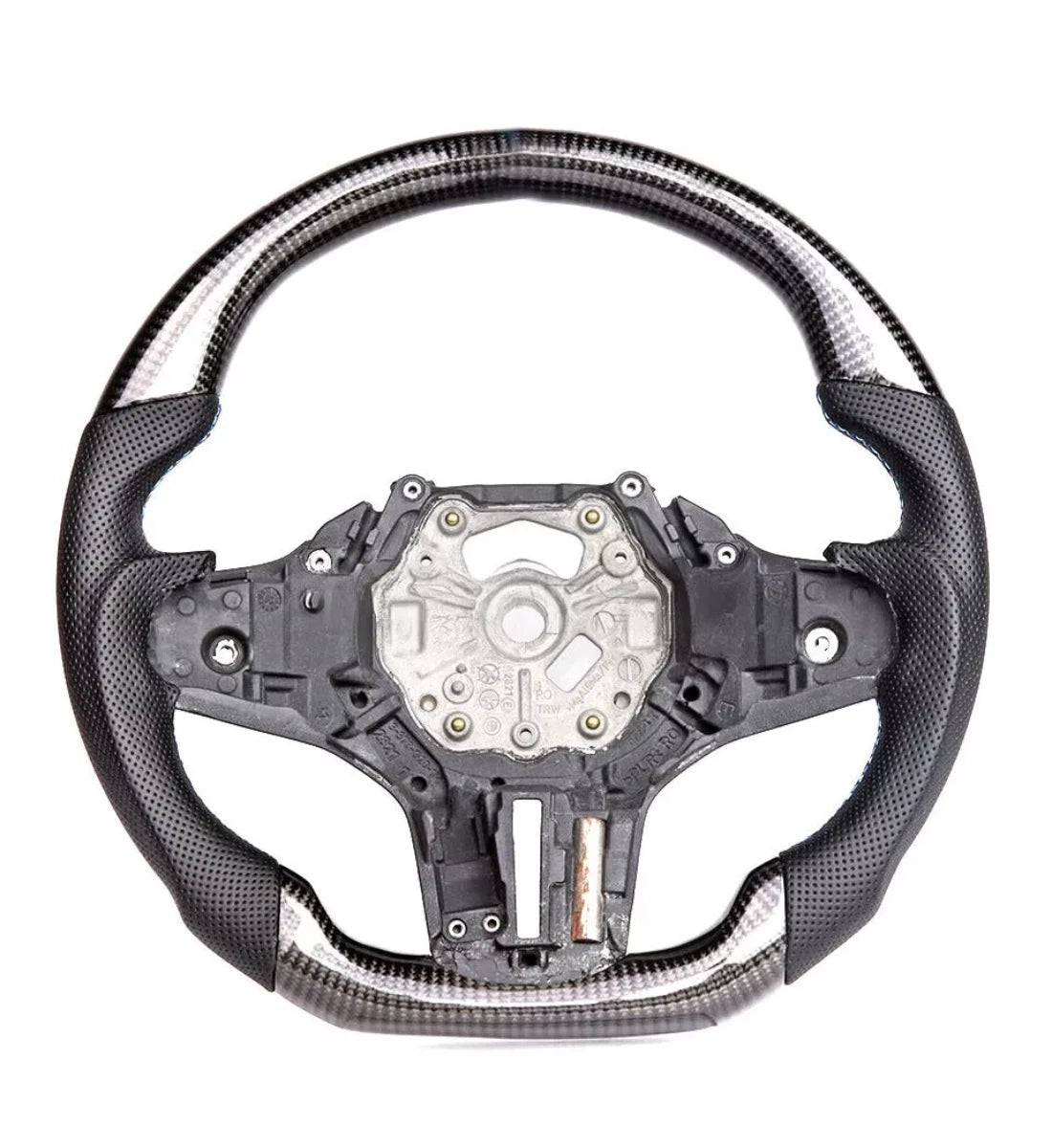 BMW G20 G30 G31 G01 G05 G06 G07 G80 2018-2024 Real Carbon Fiber Steering Wheel