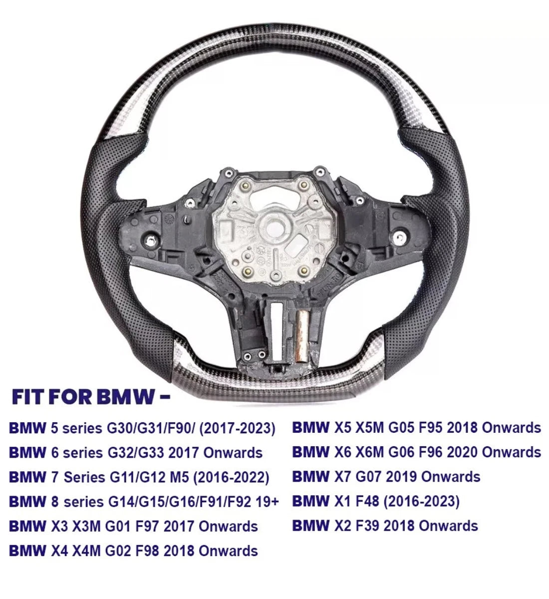 BMW F39 G30 G31 G01 G05 G06 G07 G80 (2018-2024) 