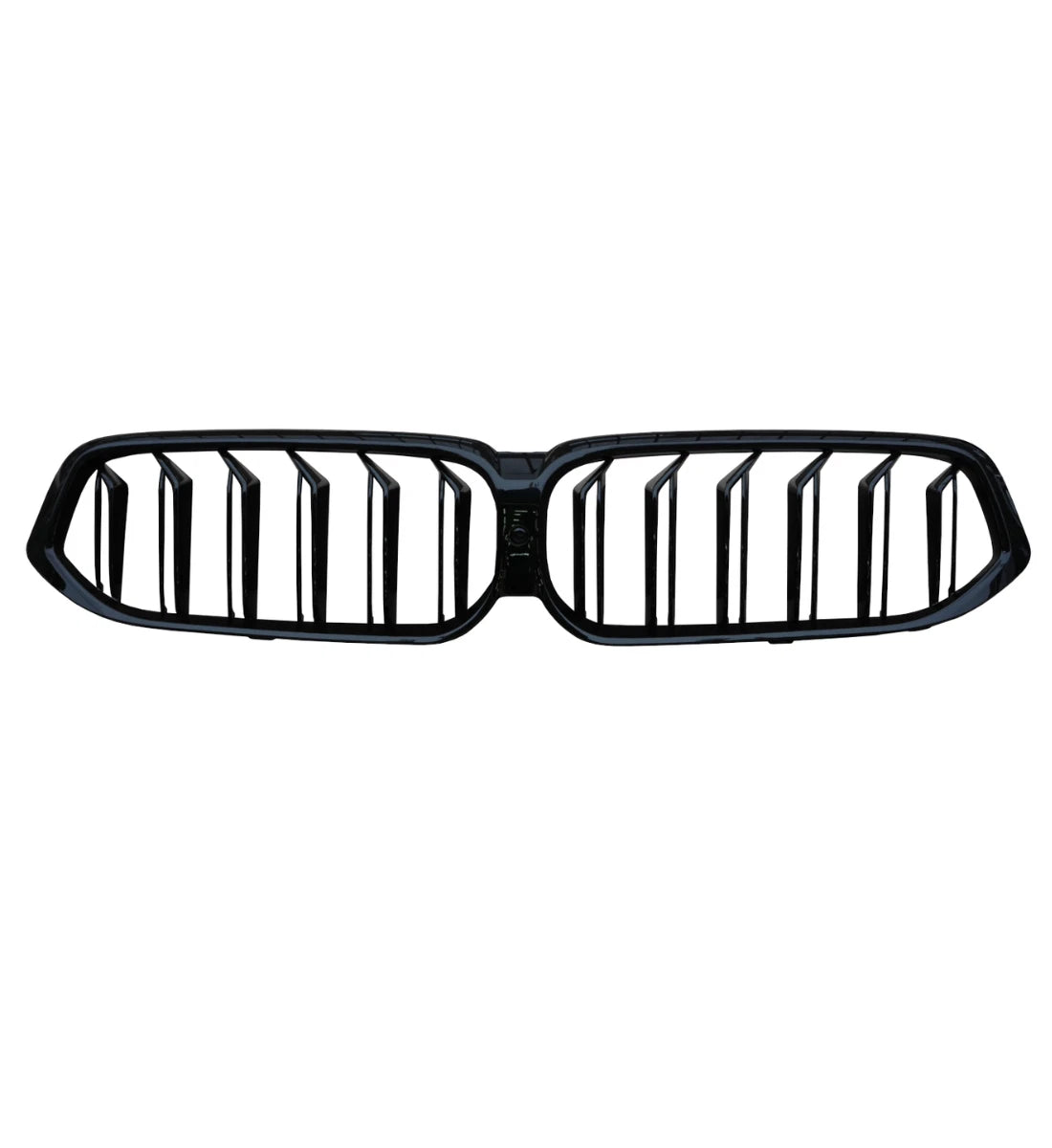 BMW 6 Series G32 GT LCI (2020+) Front Kidney Grilles Double Slat Gloss Black OEM