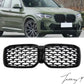 BMW X3 G01 X4 G02 LCI (2022+) Front Kidney Grille Diamond Style Gloss Black Grill
