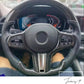 Carbon fiber heated performance steering wheel installed on a 2018-2024 BMW X3 (G01), X4 (G02), X5 (G05), or X6 (G06)