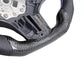 Carbon fiber heated performance steering wheel installed on a 2018-2024 BMW X3 (G01), X4 (G02), X5 (G05), or X6 (G06)