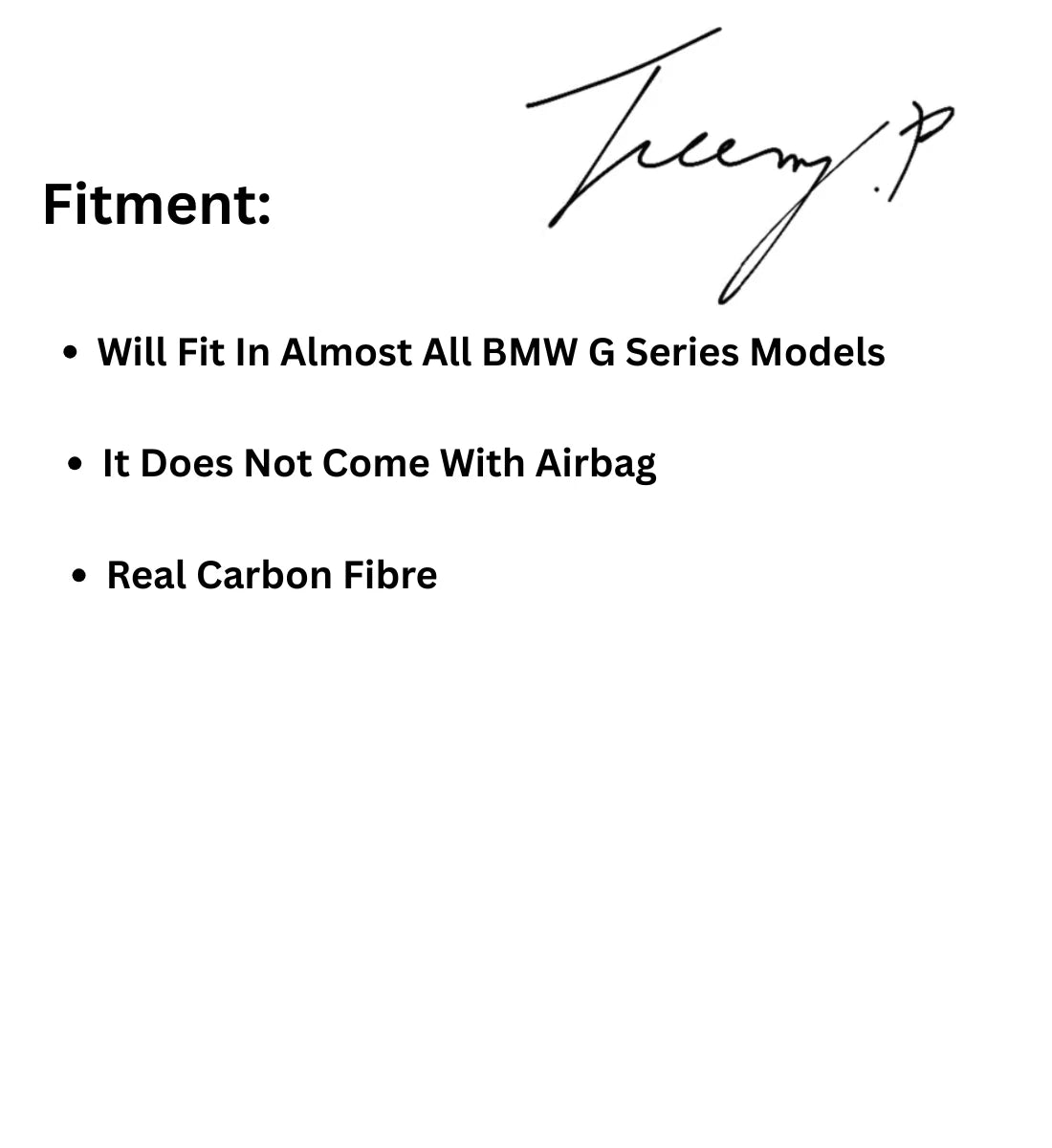 Carbon fiber heated performance steering wheel installed on a 2018-2024 BMW X3 (G01), X4 (G02), X5 (G05), or X6 (G06)