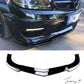MERCEDES-BENZ C63 AMG W204 2011 – 2014 FACELIFT GLOSS BLACK FRONT SPLITTER SPOILER LIP