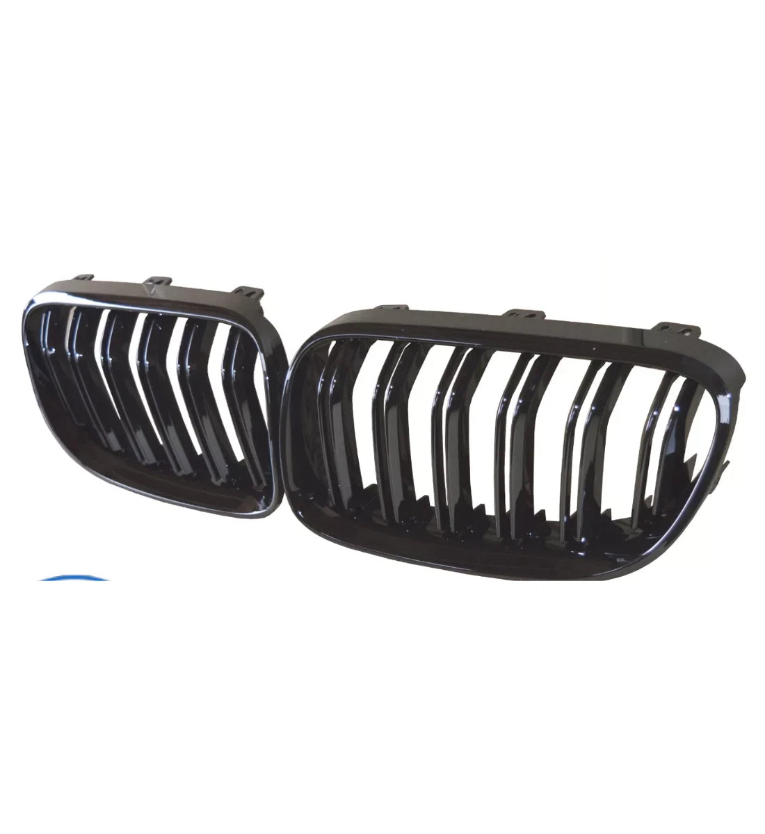 BMW 3 Series E92 E93 Facelift (2010-2013) Front Grille Double Slat Gloss Black OEM