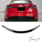 Tesla Model S Sedan (2012–2023) Gloss Black Rear Trunk Boot Lip Spoiler Wing Lip