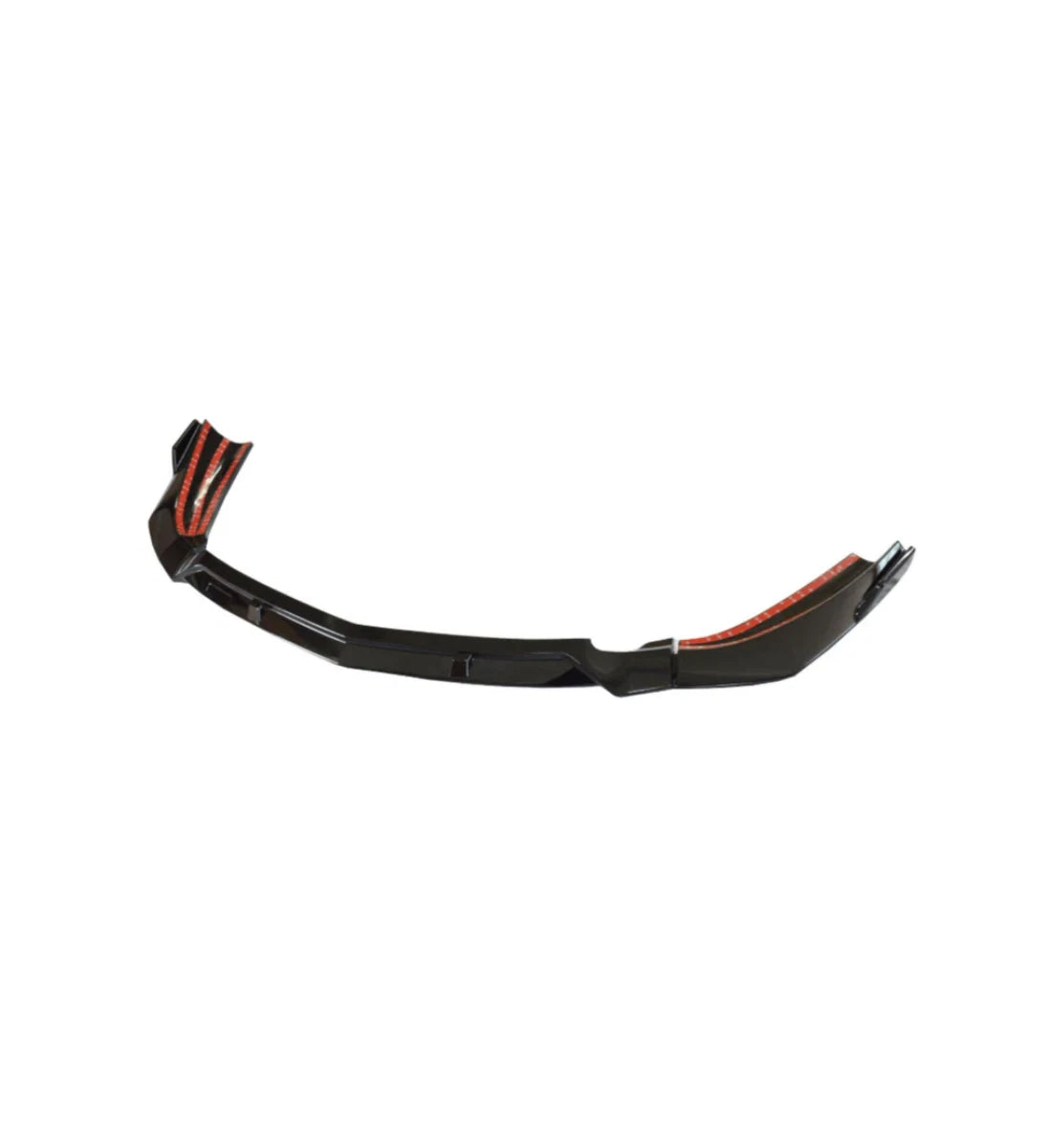 Mercedes-Benz A-Class W177 Hatchback V177 Sedan 2018-2022 Gloss Black Front Bumper Splitter Body Kit