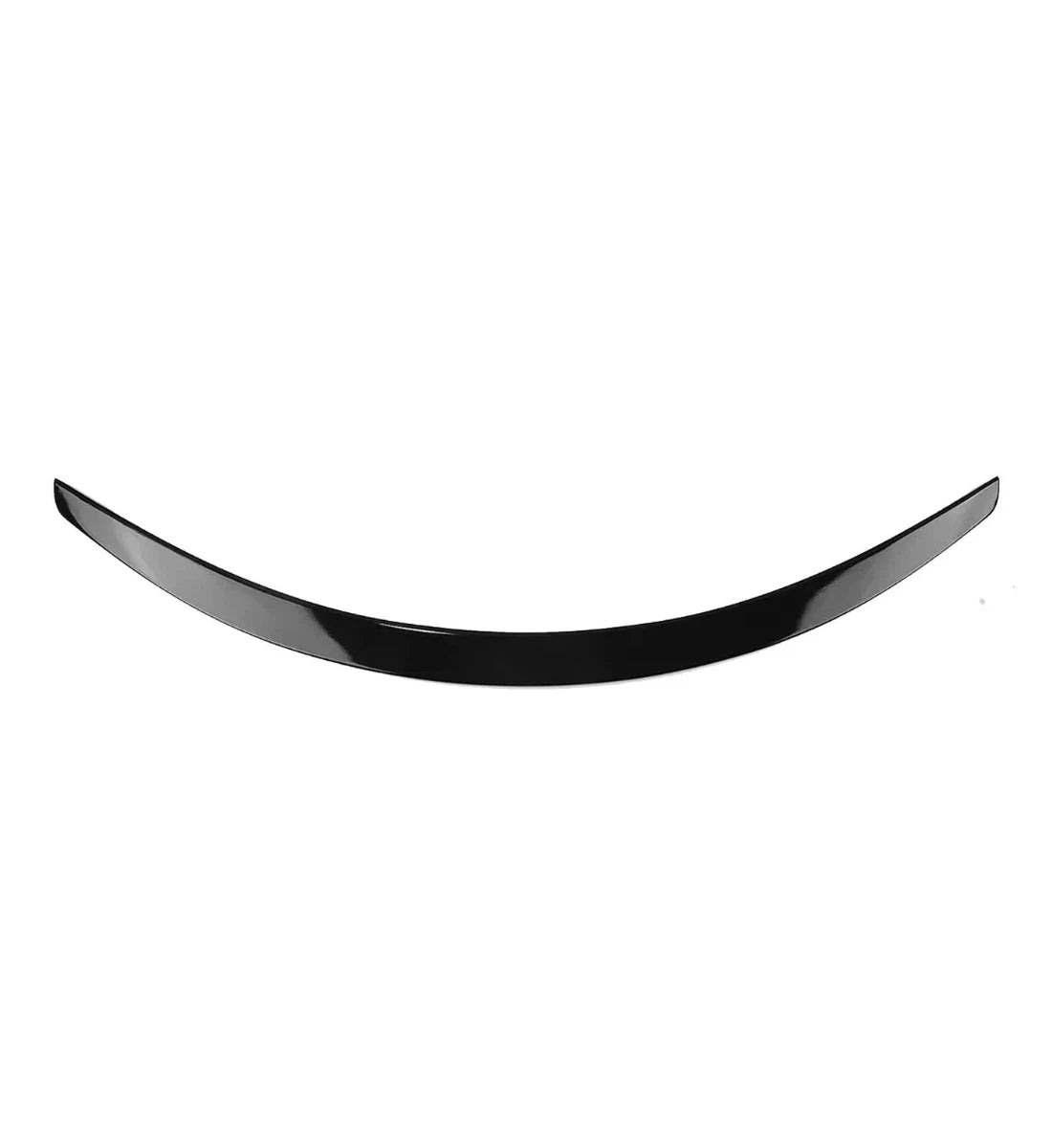 Tesla Model S Sedan (2012–2023) Gloss Black Rear Trunk Boot Lip Spoiler Wing Lip
