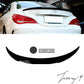 MERCEDES CLA CLASS W117 C117 2013 - 2019 CARBON LOOK REAR FD STYLE BOOT SPOILER LIP