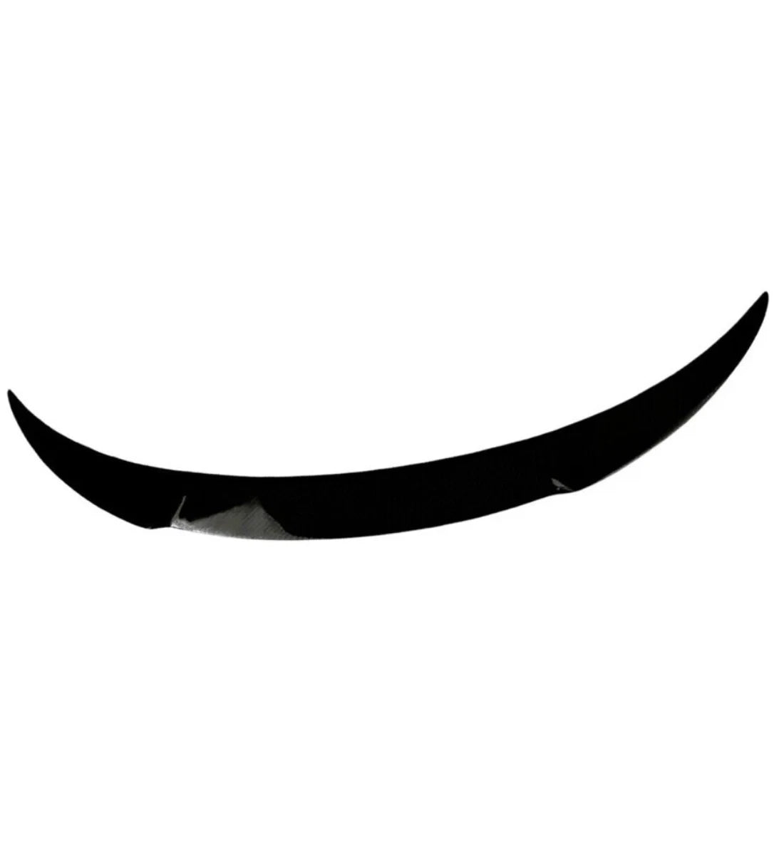 MERCEDES CLA CLASS W117 C117 2013 - 2019 CARBON LOOK REAR FD STYLE BOOT SPOILER LIP