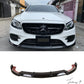 Mercedes E-Class W213 (2017–2020) AMG Line Gloss Black Front Splitter Lip Spoiler