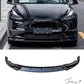 Tesla Model Y (2020-2023) Gloss Black Front Splitter Lip Spoiler Diffuser