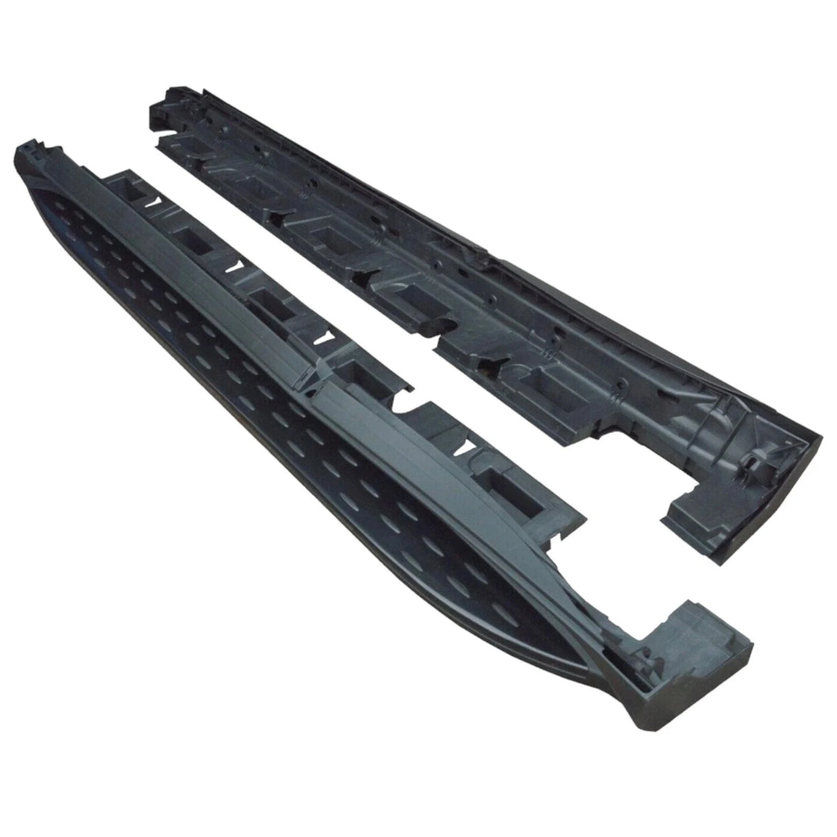 Mercedes ML/GLE W166 (2012–2019) OE Style Gloss Black Side Steps Running Boards