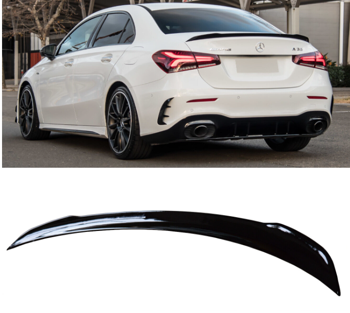 MERCEDES A CLASS V177 SALOON A35 REAR BOOT SPOILER BODYKIT (2018+)