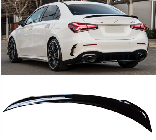 MERCEDES A CLASS V177 SALOON A35 REAR BOOT SPOILER BODYKIT (2018+)