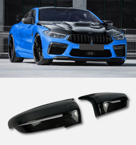 BMW 8 SERIES MIRROR COVERS SIDE WING CAPS G14 G15 G16