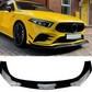 Mercedes A Class W177 (2018-2023) A35 A45 AMG Line Front Lip Splitter Gloss Black
