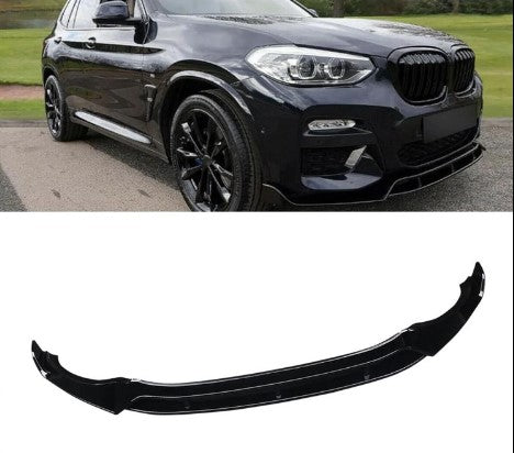 BMW X3 Front Splitter Spoiler F25 X4 F26 M Sport 2014-2017