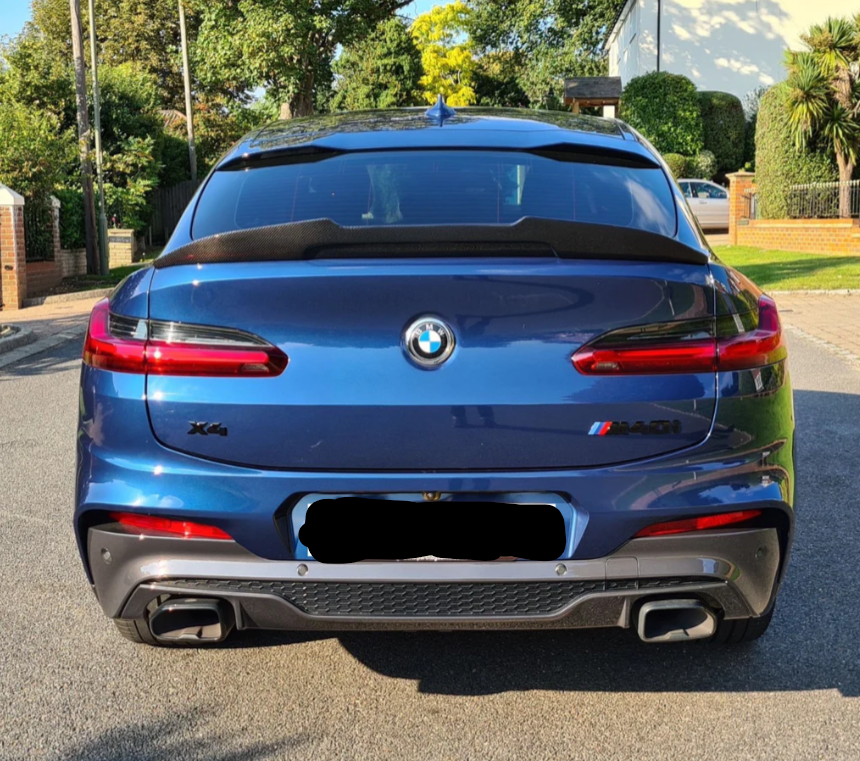 BMW X4 G02 SUV REAL CARBON FIBRE SPOILER PSM M SPORT BODYKIT X4M (2018+)